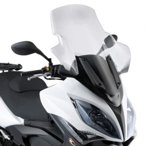 Čelní sklo pro KYMCO Xciting 300i 500i R 2009 - 2010 - 2011 - 2012 - 2013 - 2014 by Kappa barva transparentní code KD295ST