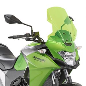 Cupolino parabrezza  per KAWASAKI Versys X 300  2017 - 2018   Fabbricato da Kappa colore  codice prodotto KD4121GR