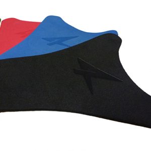 TANKPAD IN NEOPRENE ADHESIVE für HÜLLE IN FIBERGLASS 3 MM für KAWASAKI Farbe schwarz