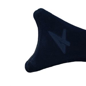 TANKPAD IN NEOPRENE ADHESIVE für HÜLLE IN FIBERGLASS 15 MM für HONDA Farbe schwarz