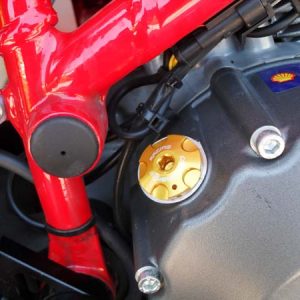 TAPPI OLIO   IN ERGAL COLORE VERDE  PER MV AGUSTA F4 750/1000