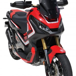 Parabrezza cupolino touring (45cm ) Ermax per Honda X ADV 2017 - 2018 - 2019 - 2020  nero chiaro fume
