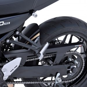 Błotnik przedni (+ Line cover of chain en aluminum Anodyzowane) Ermax do Kawasaki Z 900 RS 2018 2019 2020 srebro węglowe look 2018/2020