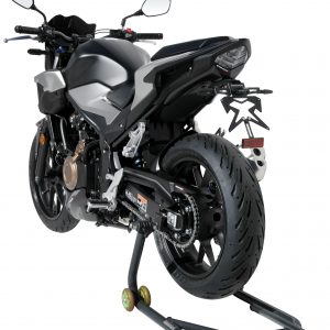 Sottocoda (evo ) Ermax per Honda CB 500 F 2019  2020 nero satinato  noir satin (série black line) 2019/2020