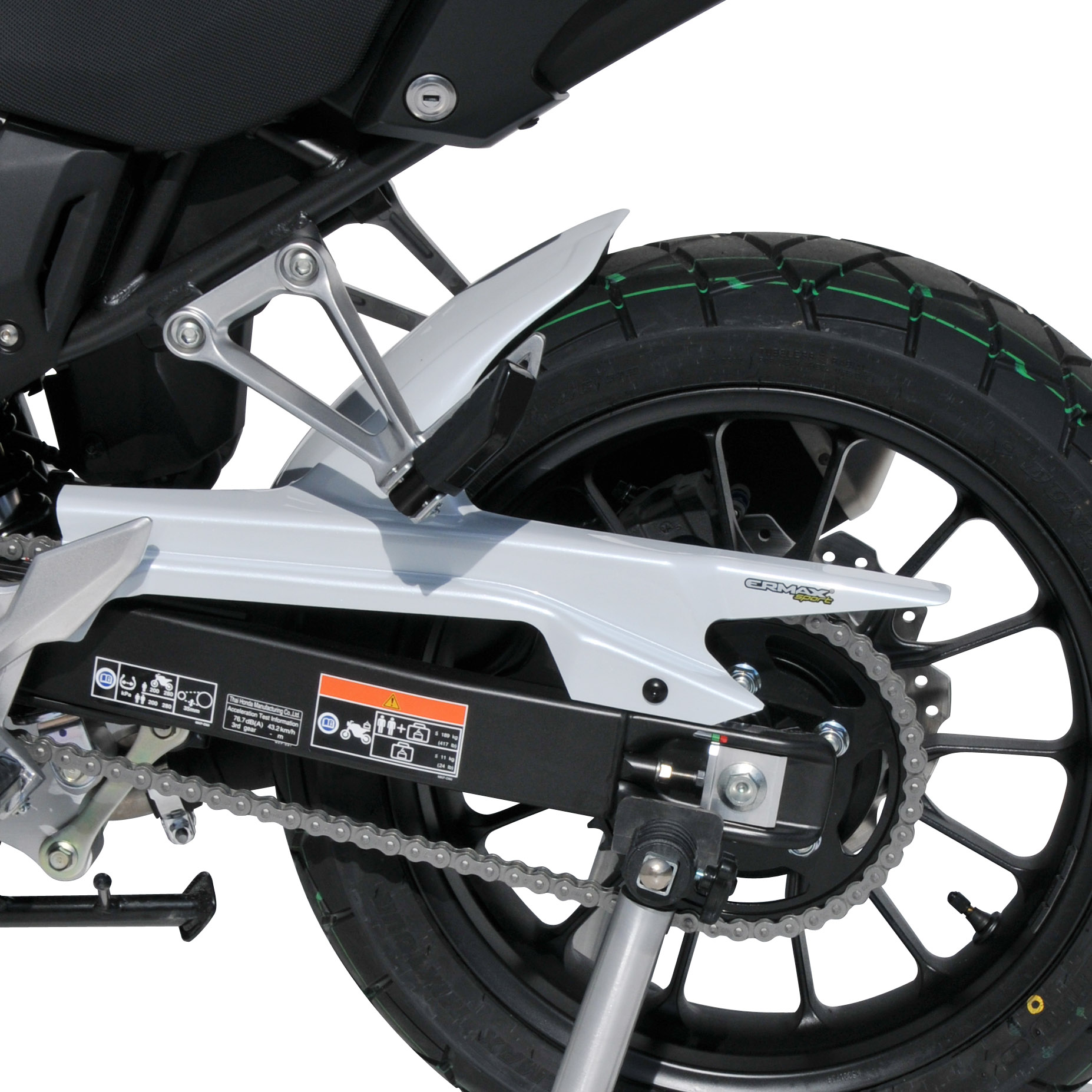 Parafango anteriore Ermax per Honda cb 500 x 2019  2020 grezzo non verniciato  unpainted  2019/2020