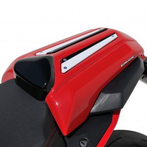 Coprisella (with top plate aluminium anodized ) Ermax per Honda cbr 650 r 2019  2020 color carbonio silver carbon look 2019/2020