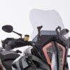 Cupolino misura originale  Ermax per KTM 1290 Super Adventure 2017 - 2020 nero chiaro fume