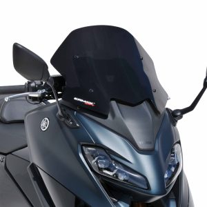 Parabrezza sport Ermax compatibile con tmax 560 2022 nero chiaro trasparente