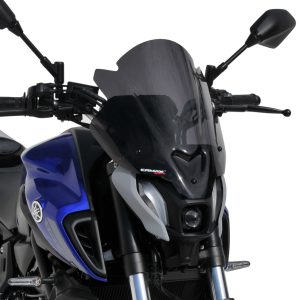 Cupolino (36,5cm ) Ermax compatibile con mt 07(fz 7) 2021  - 2022 nero chiaro trasparente
