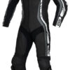 IXS RS 800 one piece motorcycle leather suit Black Gray White