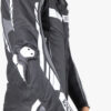 IXS RS 800 one piece motorcycle leather suit Black Gray White - Image 6