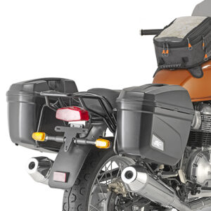 Portavaligie laterale Kappa KL9051 per Royal Enfield Interceptor 650 2019 - 2023