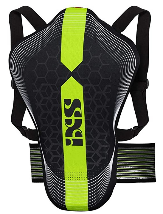 Chránič zad IXS RS-10 černo/zelený