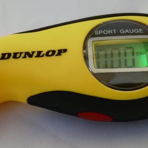 Manometro pressione gomme pneumatici digitale LCD Dunlop