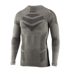 Langarmes winddichtes technisches Motorrad, Fahrrad und Running Shirt Xtech Hai