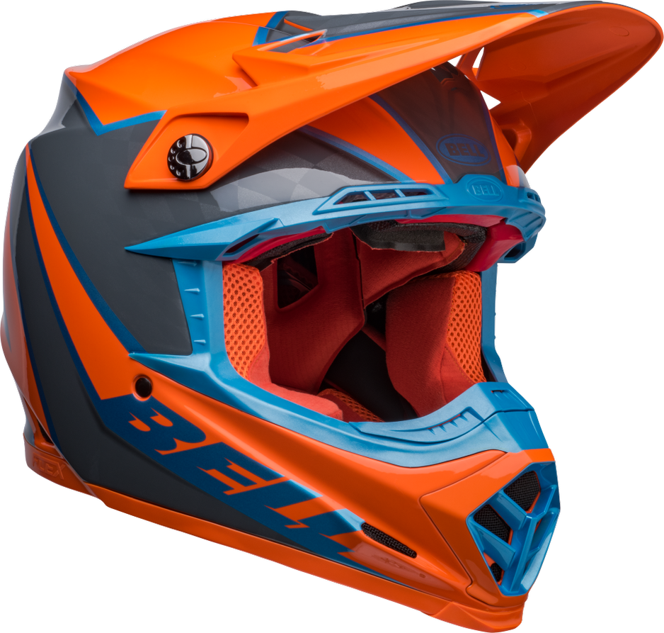Bell Moto-9s Flex Sprite Orange/Grey Hełm