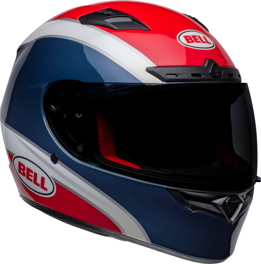 Bell kwalifikator DLX MIPS Classic Navy/Red Helmet
