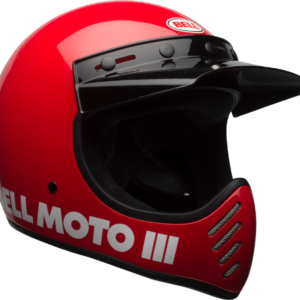Bell Moto-3 klassischer roter Helm