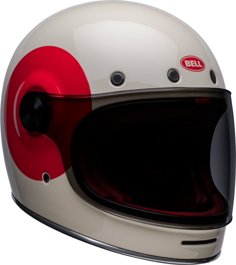Bell Bullitt TT Vintage White/Red Hełm