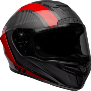 Bell Race Star Dlx Tanrrum 2 Black/Red: shiny red