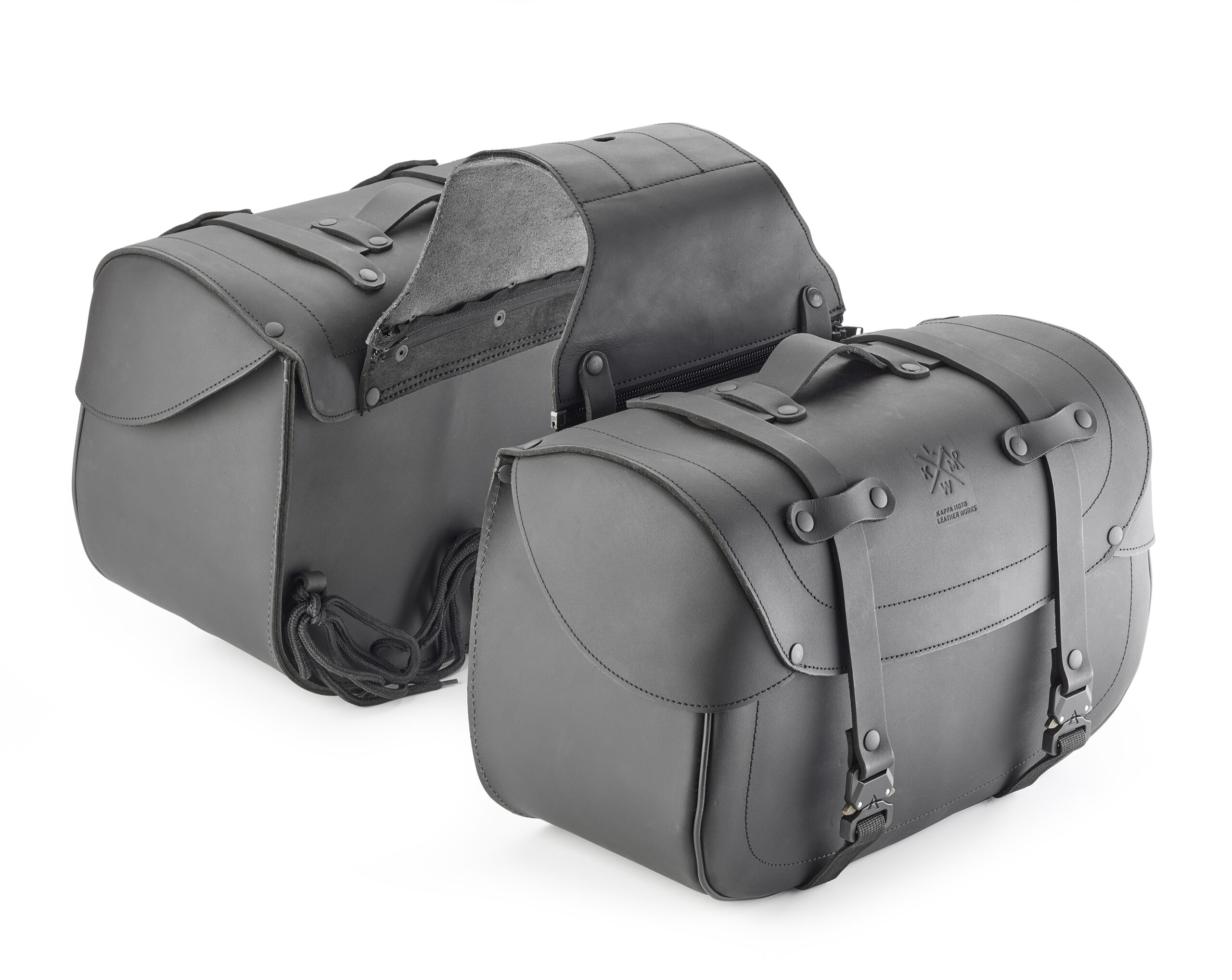 KAPPA – LEATHER SADDLEBAGS CUSTOM