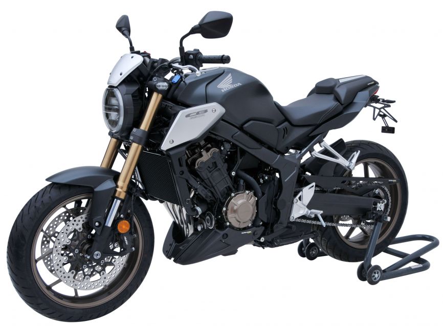 Cupolino Sport Ermax (+kit di montaggio) in alluminio anodizzato per HONDA CB650R 2021/2022 - immagine 5
